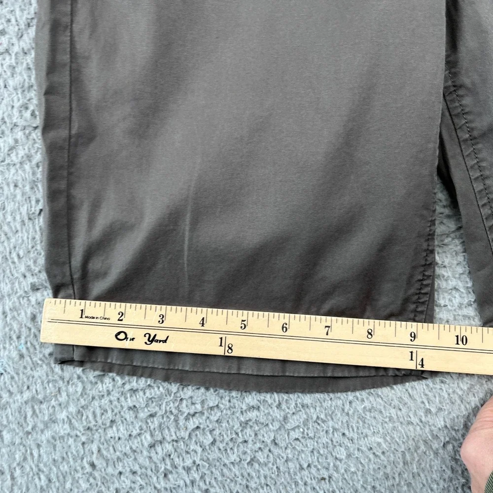 VTG J.Crew Bermuda Shorts Womens 0 Grey Made in Hong‎ Kong Stretch